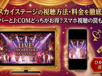 宝塚スカイステージ視聴方法・料金・スマホで見る方法と契約は？